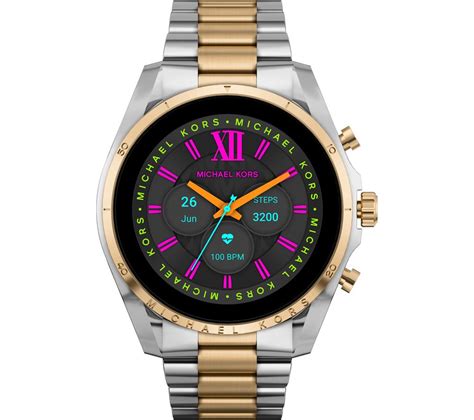 is michael kors bradshaw smartwatch for men|Michael Kors smartwatch gen 6.